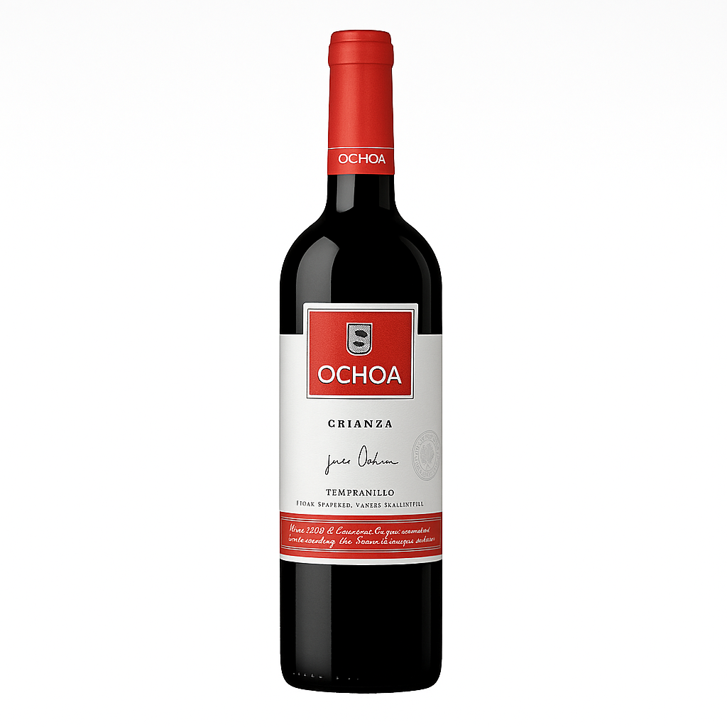 Ochoa Crianza Tempranillo – Finca Santa Cruz